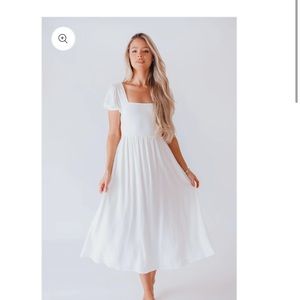 Worth collective open back dress